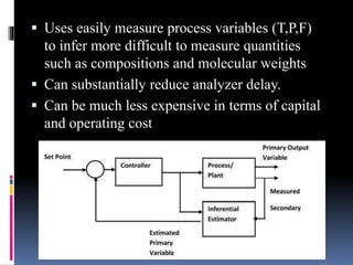 Process control- Ratio and inferential control | PPTX