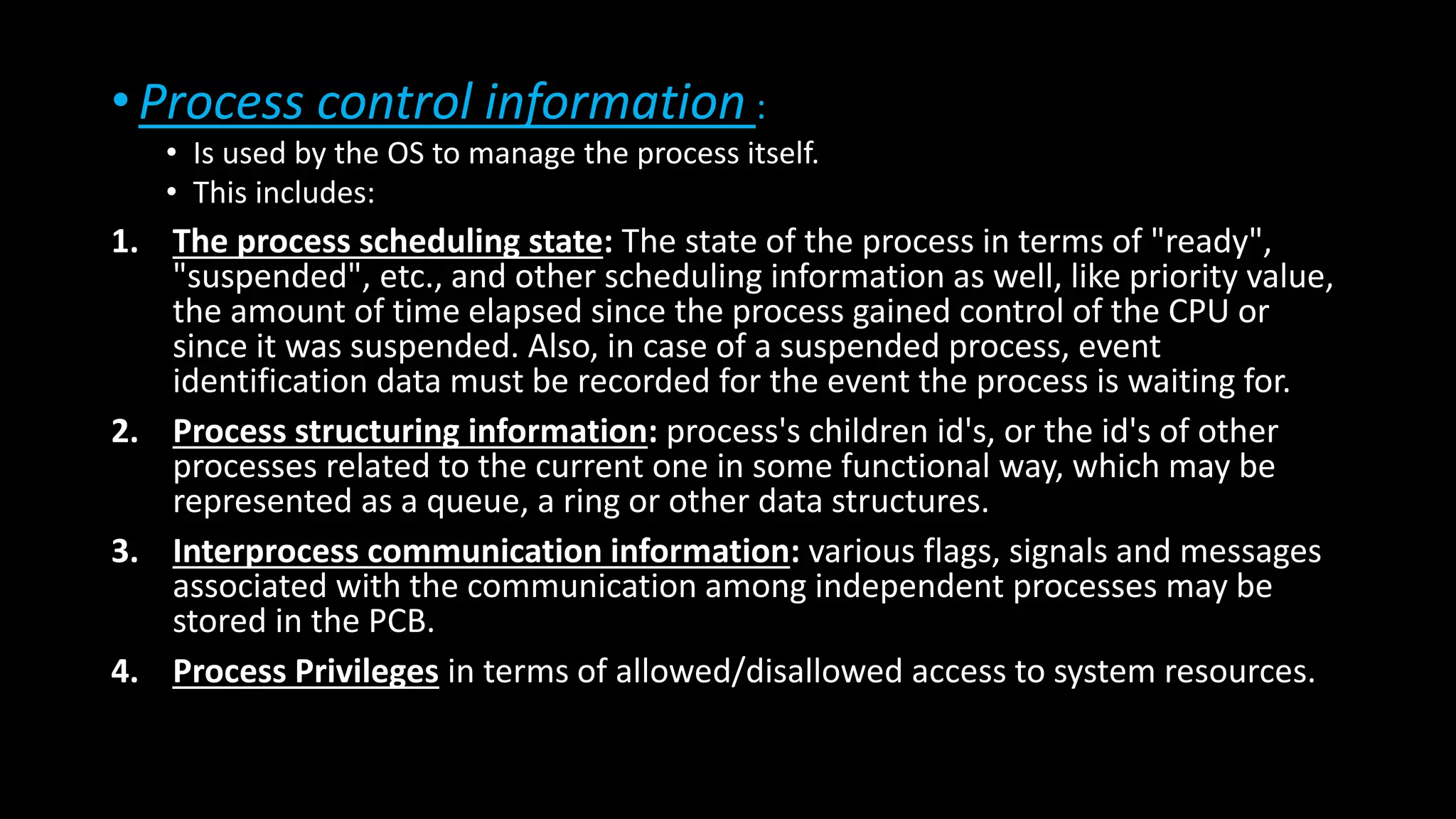 Process control block(PCB) | PPTX