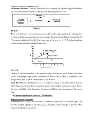 Process control ch 1 | PDF