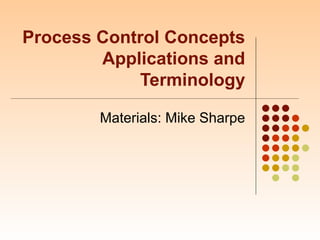 Comprehensive Overview of Process Control Concepts and Systems | PPT