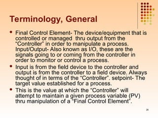 Comprehensive Overview of Process Control Concepts and Systems | PPT