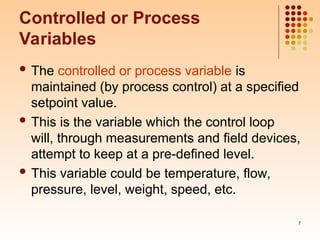 Comprehensive Overview of Process Control Concepts and Systems | PPT