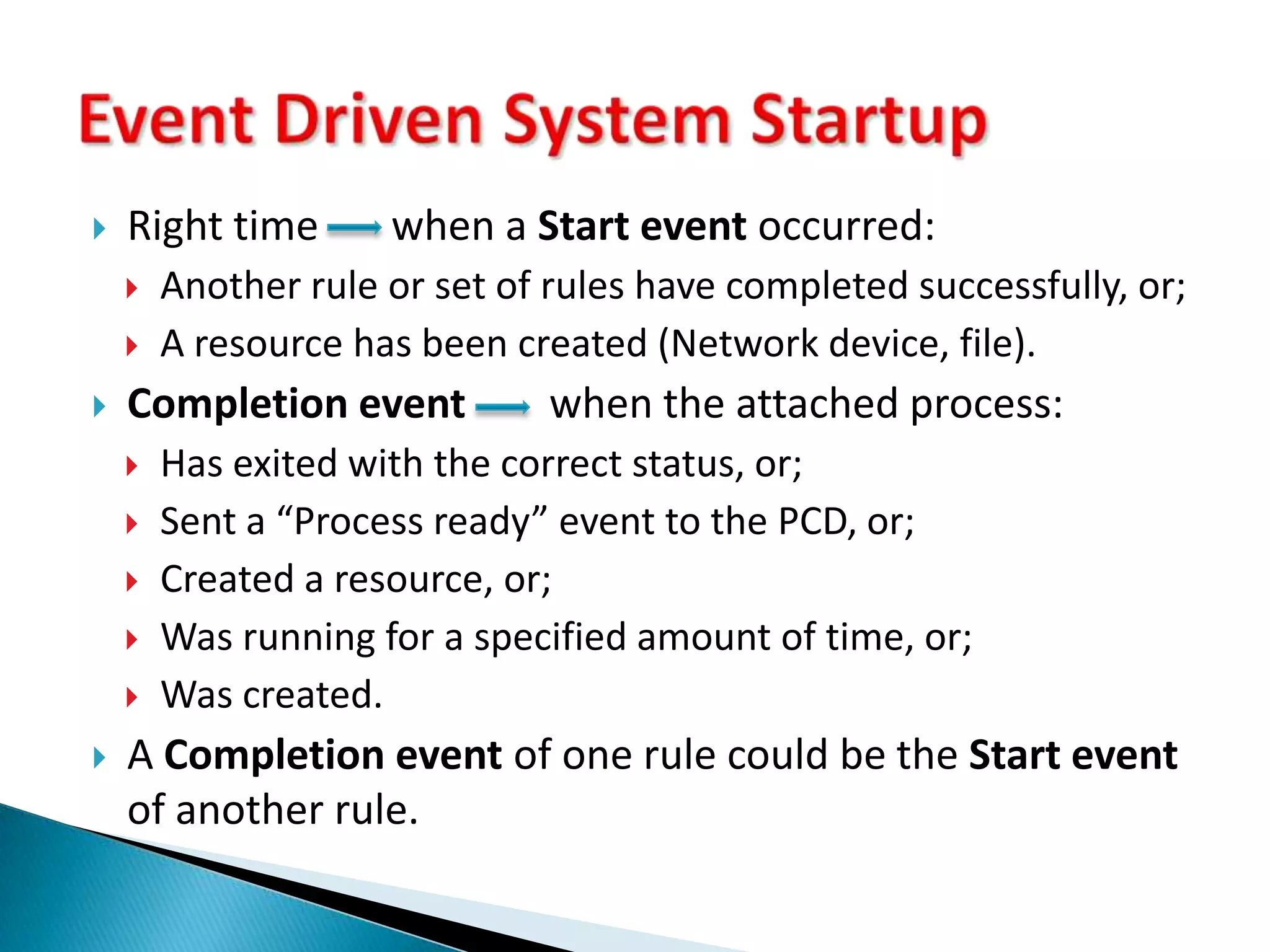 No formal way to define dependencies.