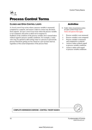 The Importance of Process Control PDF