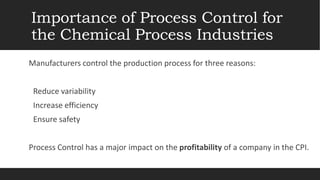 Process Control Fundamentals and How to read P&IDs PPTX