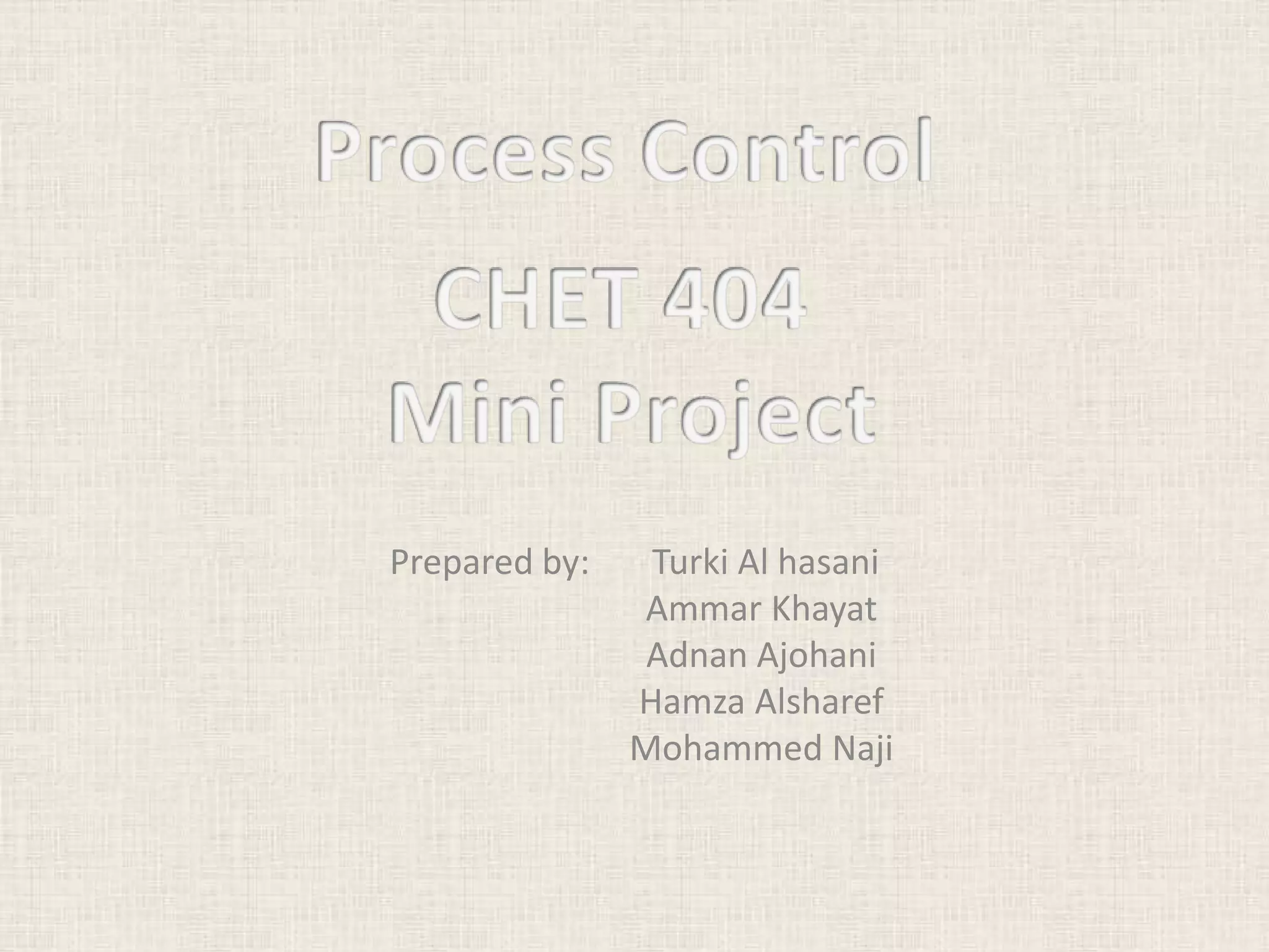 Process control | PPT