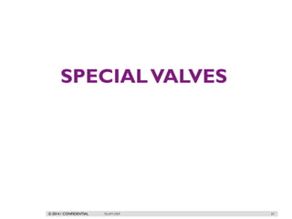 © 2014 / CONFIDENTIAL
SPECIALVALVES
ISLAM DEIF 67
 