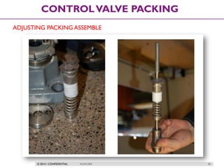 © 2014 / CONFIDENTIAL ISLAM DEIF 90
CONTROLVALVE PACKING
ADJUSTING PACKING ASSEMBLE
 