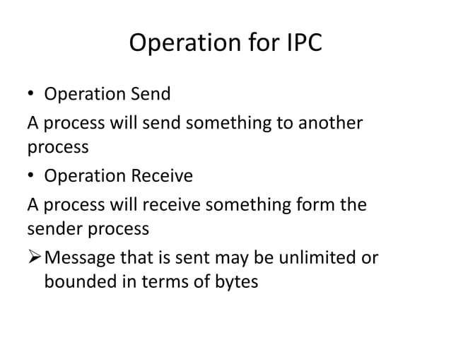 Process creation and termination In Operating System