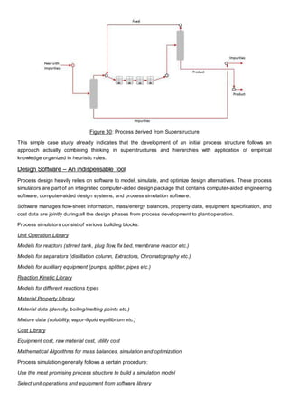 Process design synthesis, intensification, and integration of chemical ...