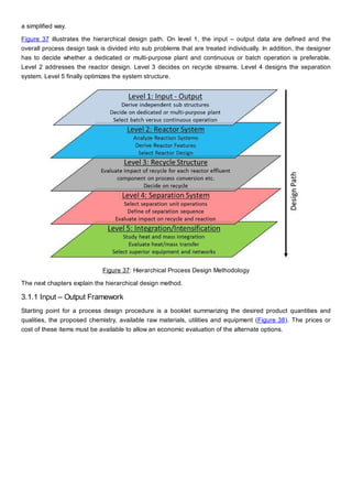 Process design synthesis, intensification, and integration of chemical ...