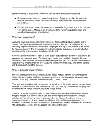 Process Development And Implementation 777