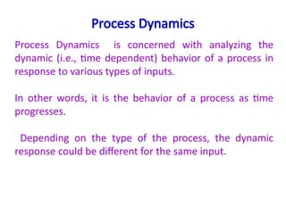 Dynamic Process Engineering processdynamics-180918051748.pptx in paavai | PPTX