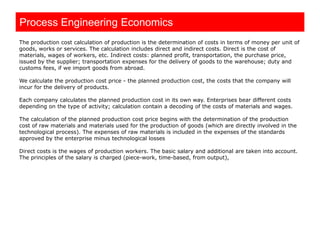 Process engineering economics i industrial engineering management | PDF