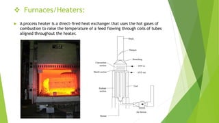Process Heat Factory Example Process plant equipment and their operations in petrochemical industry ...