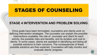 Counselor Risks PROCESSES-SERVICES-AND-METHODS-IN-COUNSELING-pptx.pptx