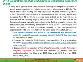 Processes for phosphorus removal from iron ore -.pdf