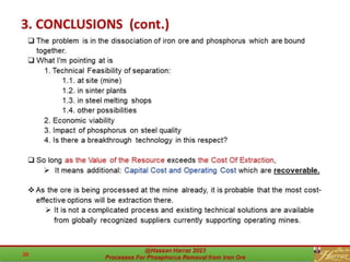 Processes for phosphorus removal from iron ore -.pdf
