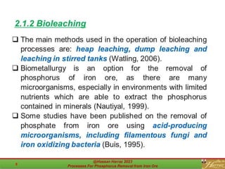 Processes for phosphorus removal from iron ore -.pdf