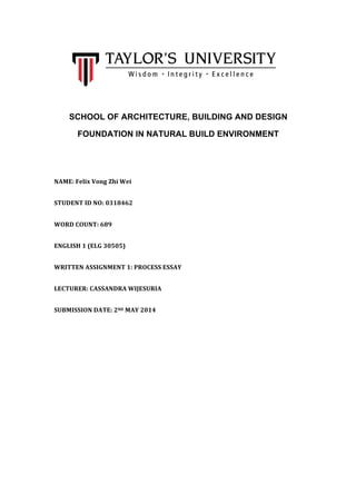 Building Essay Process essay | PDF