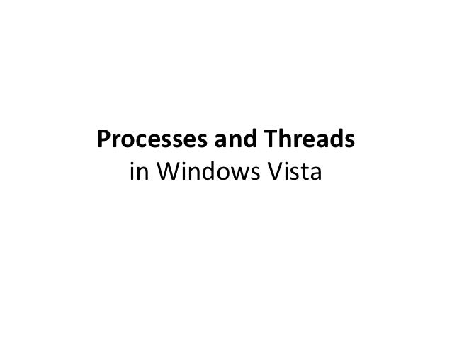 Protected Processes In Windows Vista