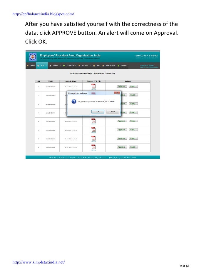 Epf Ecr Software Download