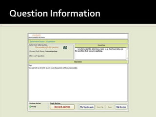 E.I.S. Process flow 