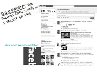 This is live.  Publish then edit.  Join us. Help us.  Transparency is the new currency & we want to be rich. Our strategy: offense.  Our belief: we're different - but we all want to do good. click to see live documentation.. 