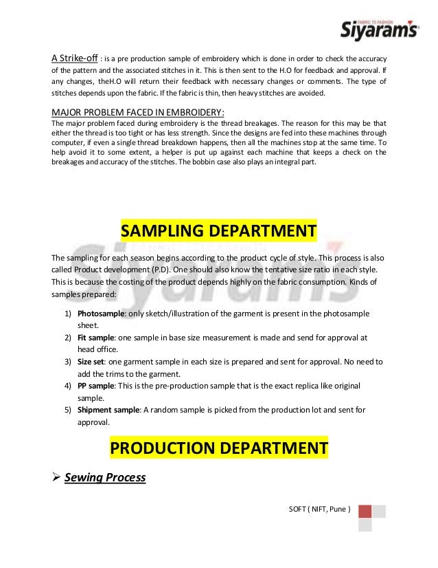 garment manufacturing process from fabric to poduct