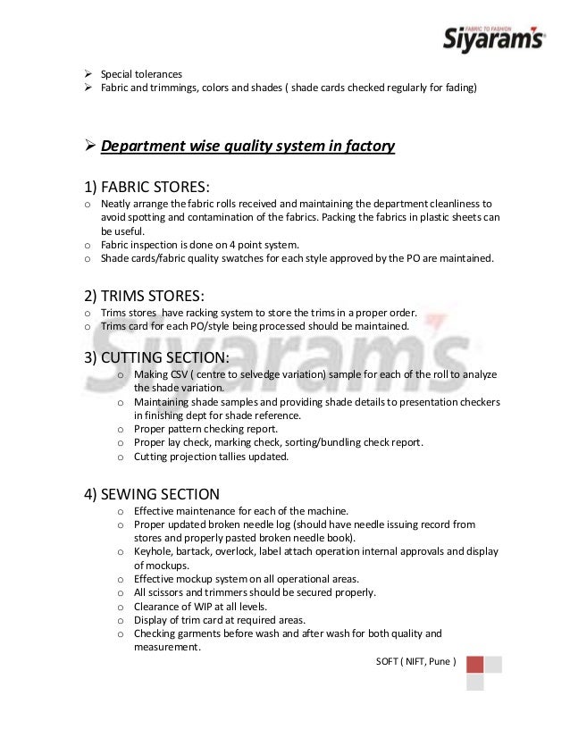 garment manufacturing process from fabric to poduct