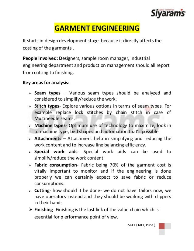 garment manufacturing process from fabric to poduct