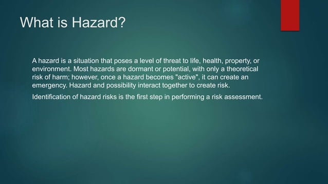 Process hazard analysis (pha) | PPTX | Science