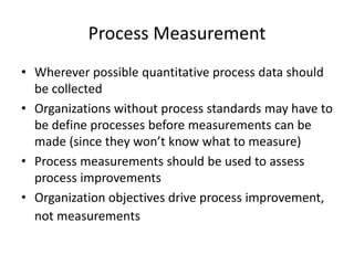 Internal Process Measure Quality Process improvement | PPTX