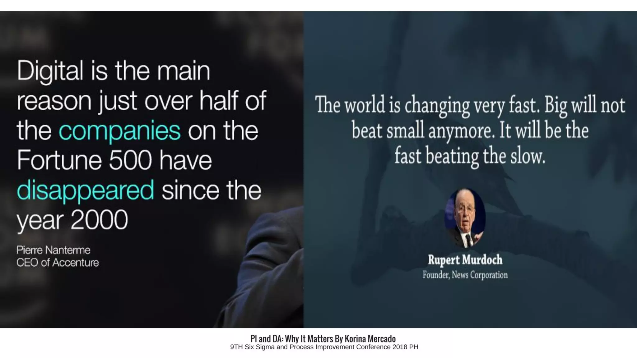 Process Improvement and Data Analytics: Why it matters? by Korina Mercado