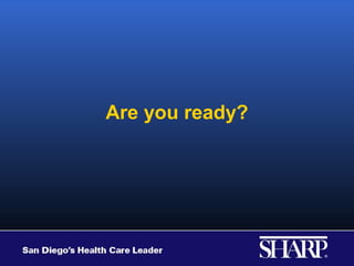 Are you ready?
 