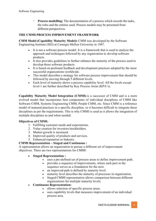 Process improvement & service oriented software engineering | PDF