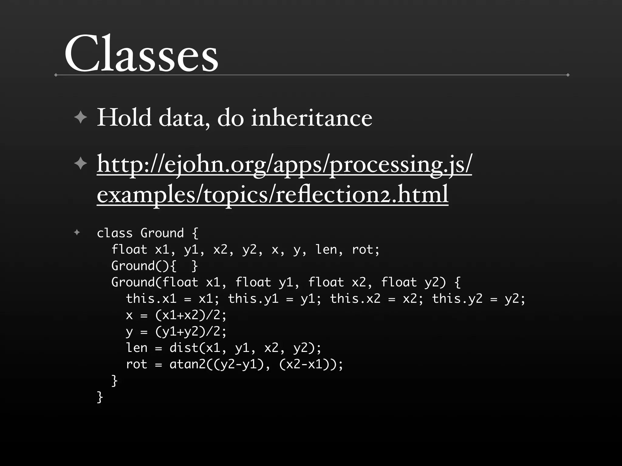 Processing and Processing.js