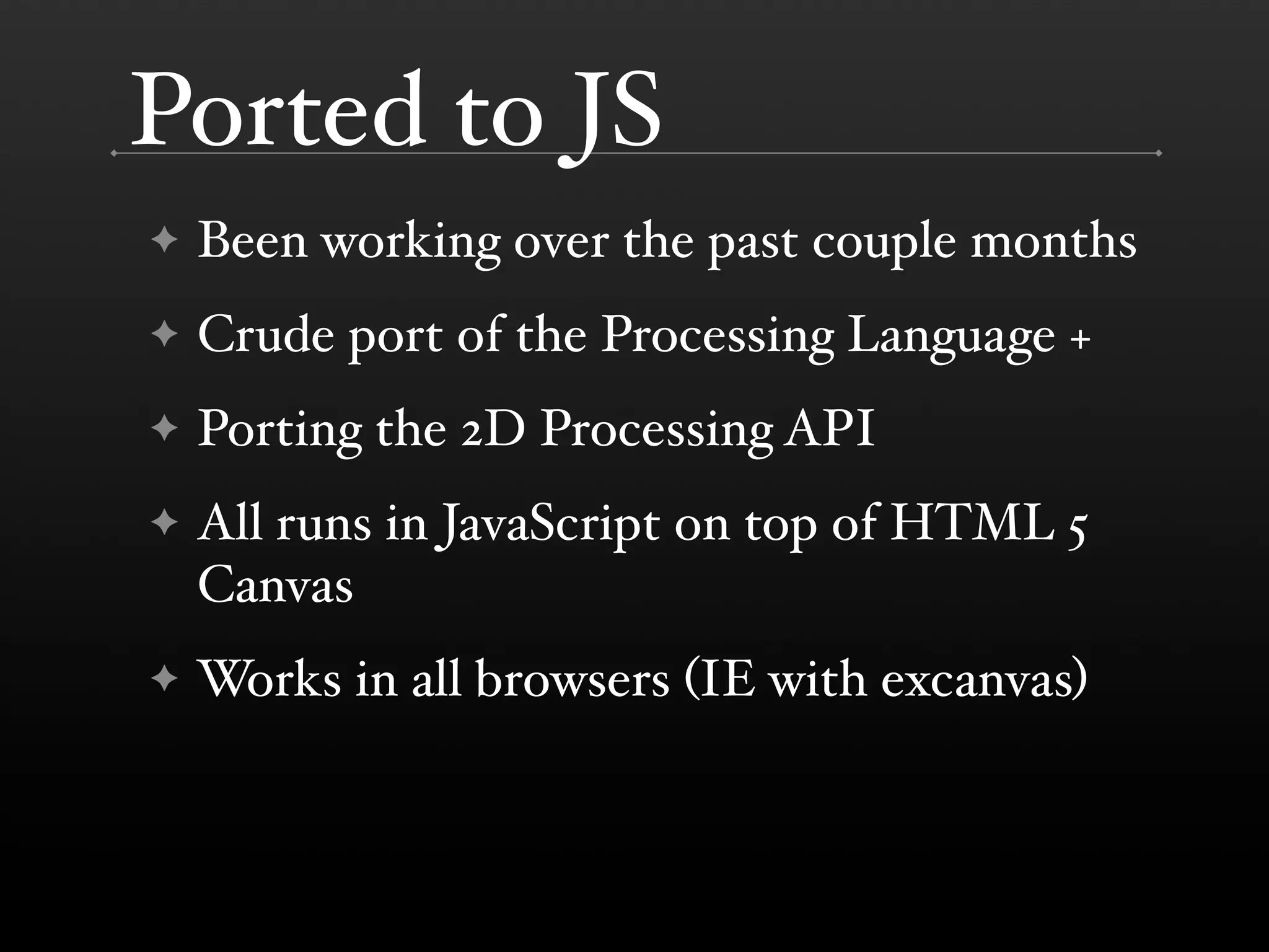 Processing and Processing.js