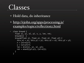 Processing and Processing.js