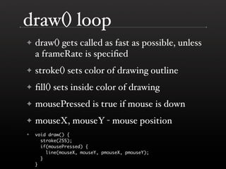 Processing and Processing.js
