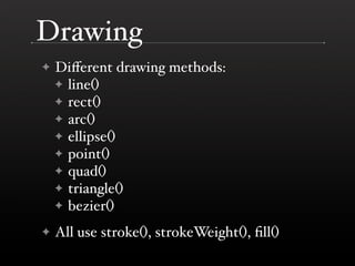 Processing and Processing.js