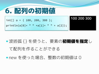 Processingによるプログラミング入門 第4回