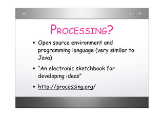 Processing | PPT