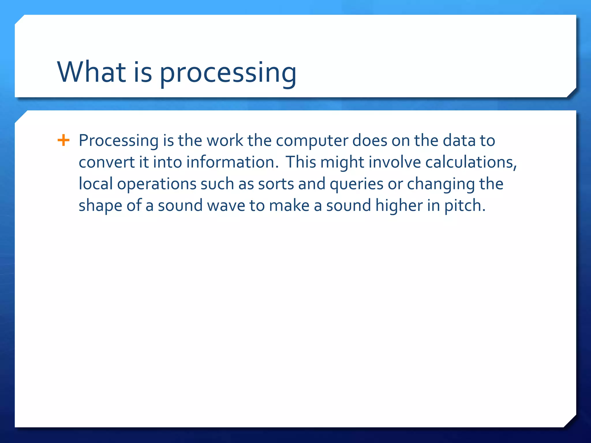 Processing | PPT