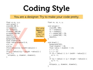 Processing Basics 1 | PDF