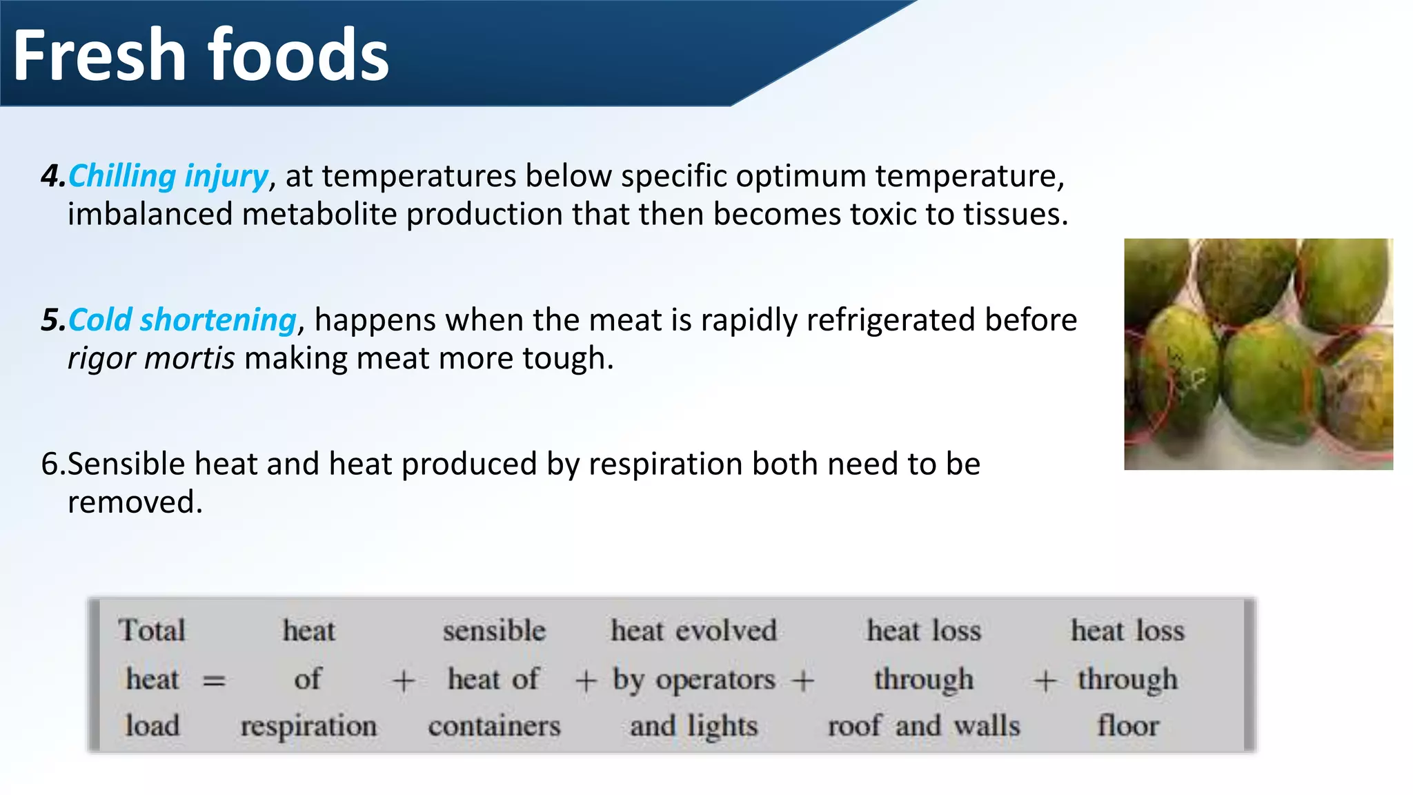 Processing by removal of heat-chilling | PPTX