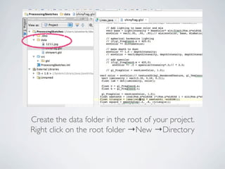 Processing in intellij | KEY
