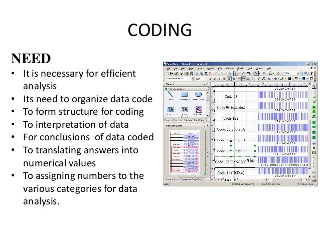 Processing of research data