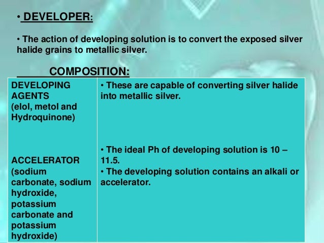 of ray film x composition ray x film Processing of of ray film x composition ray x film Processing of