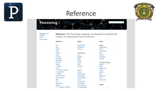 processing tutorial: lesson 3 - function practice and... Introducción a Processing | PDF